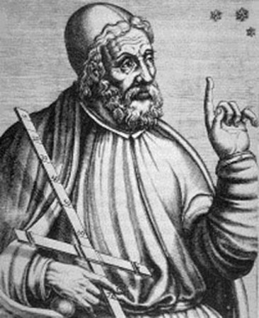 Eudoxo establece la teoría de la semejenza.